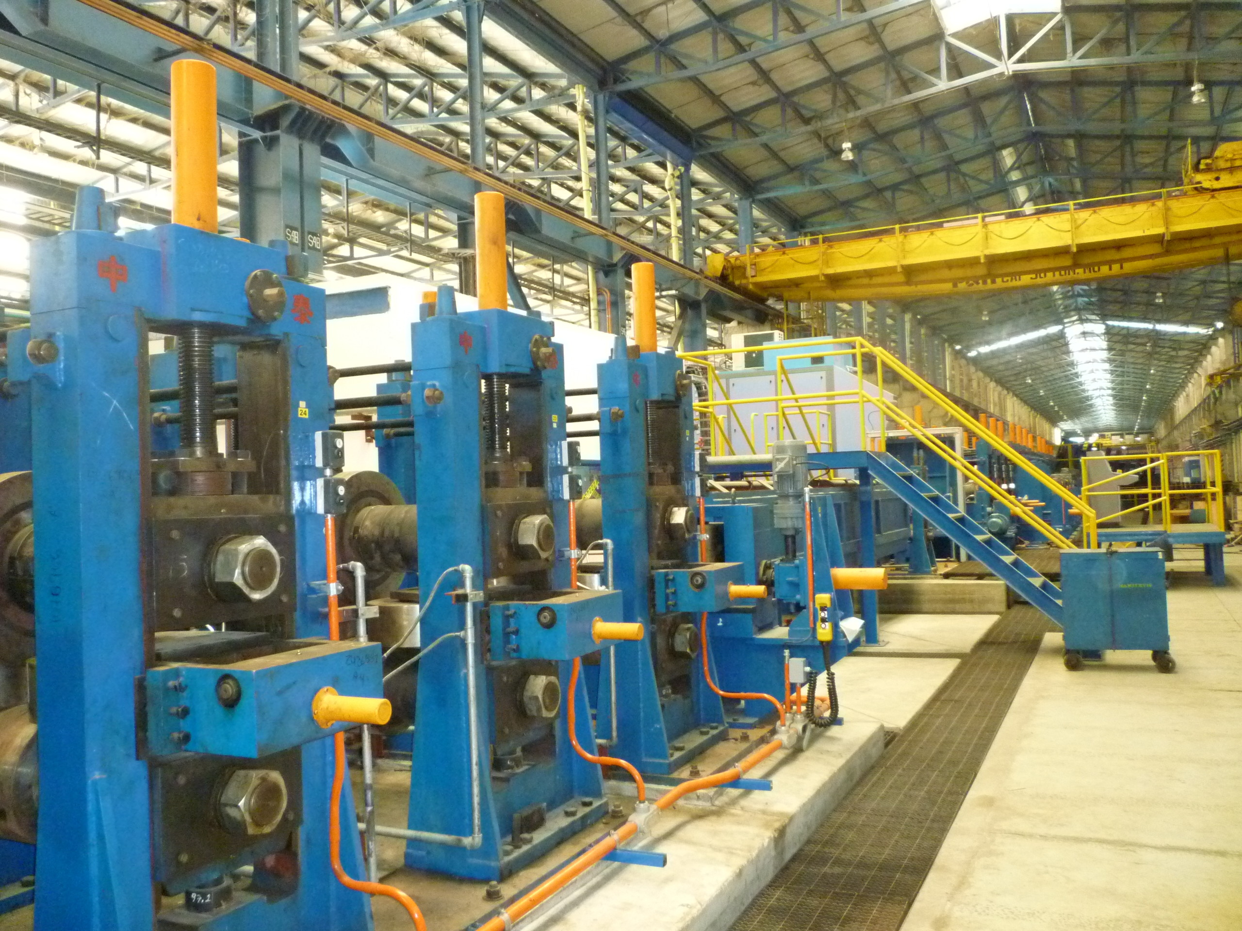 Automatic 20-120m/min Hf Welded Tube Mill Production Line 600KW