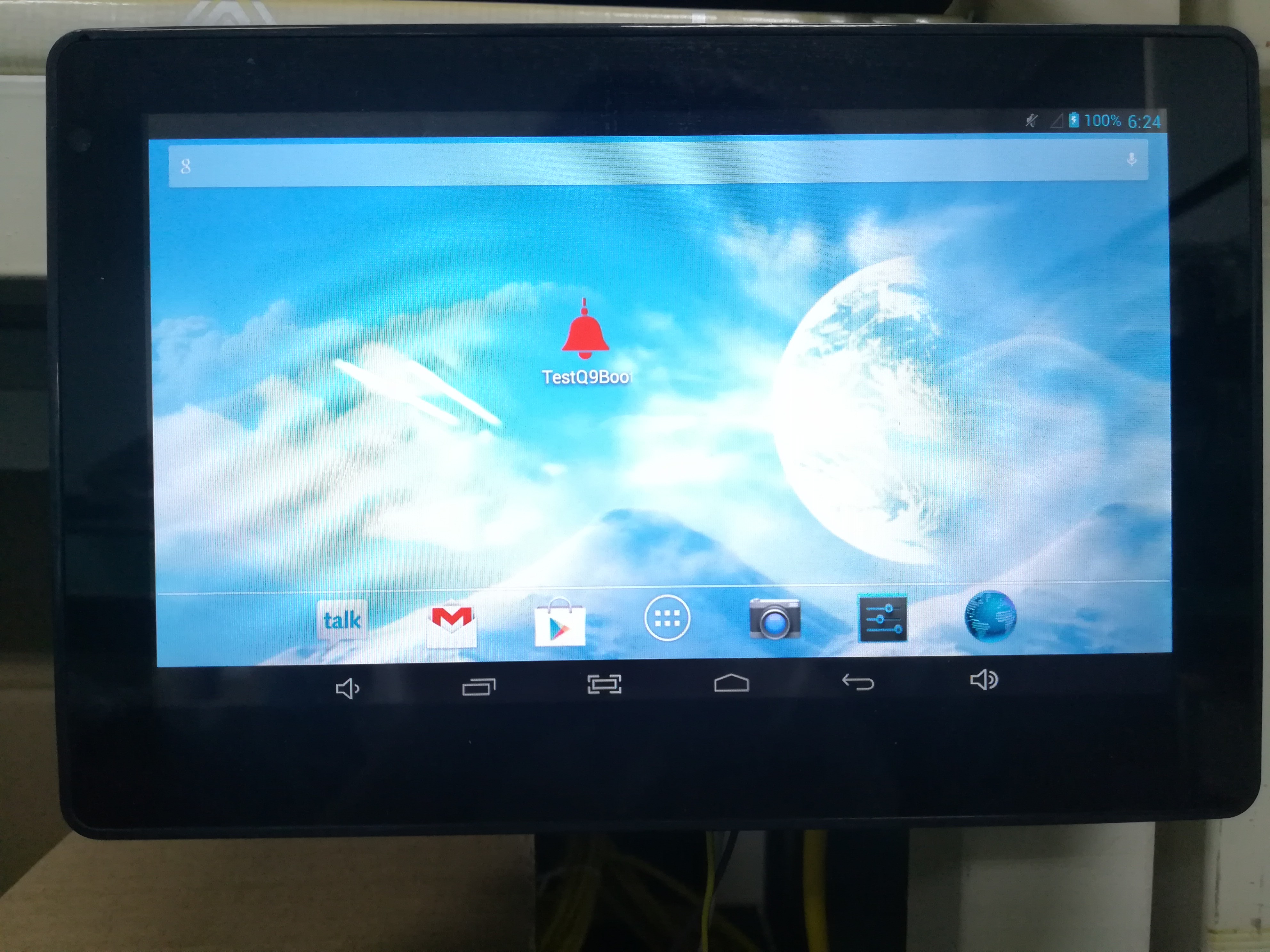 Wall mount Android 6.0 OS tablet with Wifi 3G Lan for meeting room