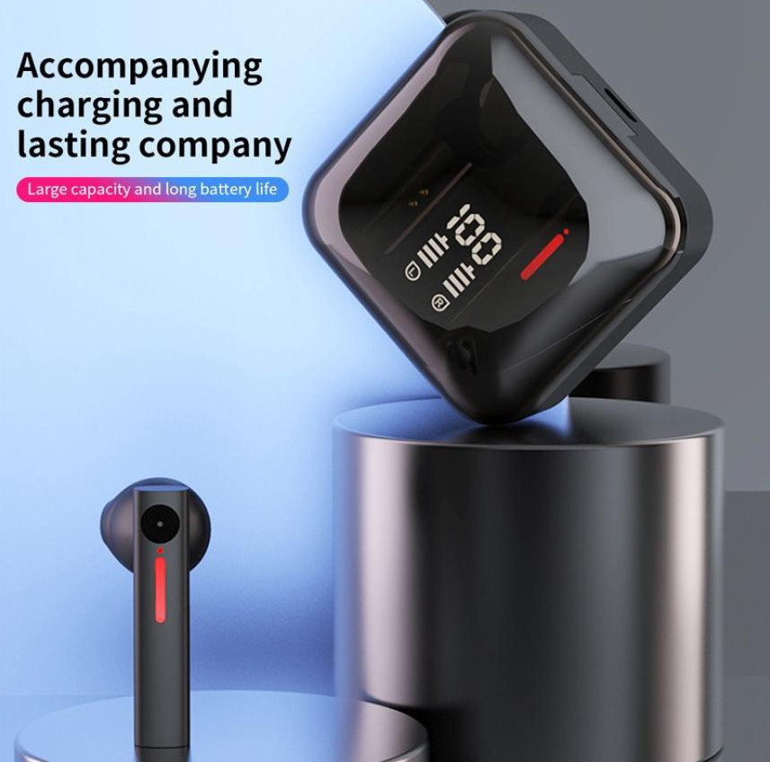 HiFi 3D Stereo TWS Bluetooth 5.0 Earphones For Smartphones