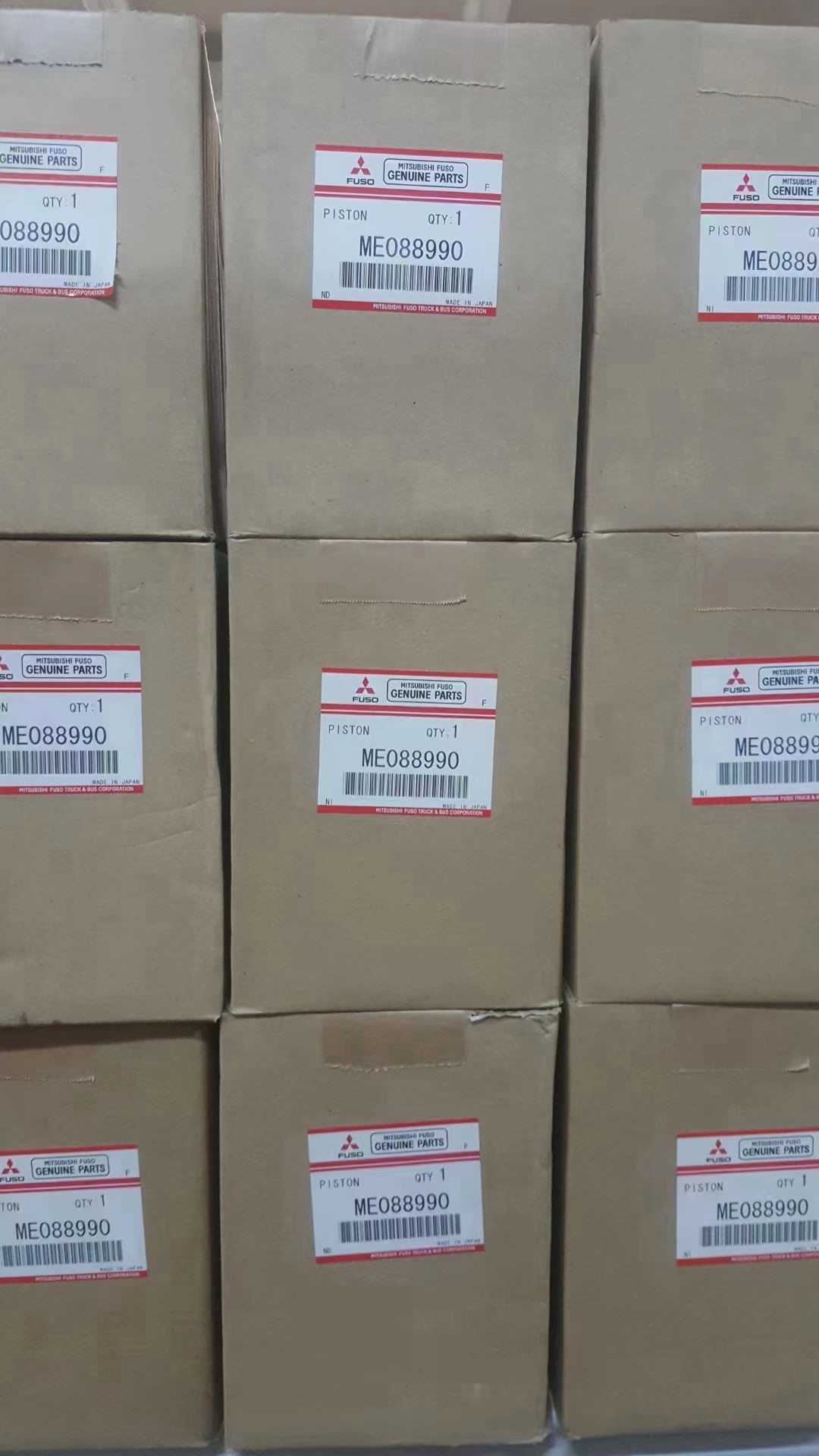 6D24 Piston Ring ME151190 For Mitsubishi Engine Parts ME088990 PISTON ME995175 BEARING ME088933 SHORT ME997467