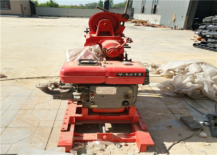 GK -180 Portable Hydraulic With Automatic Feeding Device Water Well Drilling Rig