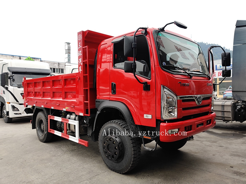 Customized 4x4 Drive Desert Off-Road Engineering Dump Truck with Normal Cruise Control