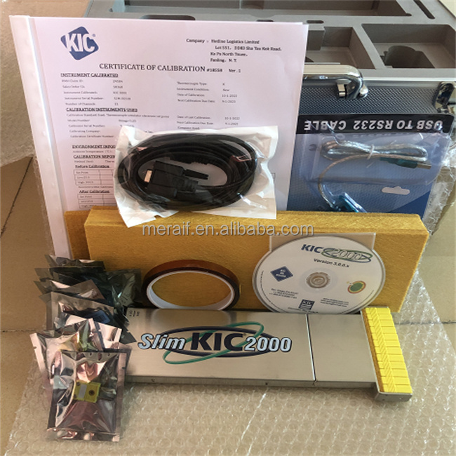 Kic 2000 Smt Reflow Oven Profiler 12 Channels Slim Kic 2000 SMT Reflow Oven Profiler