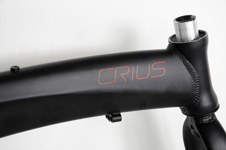 Bicycle Frame OEM Customized Folding Ebike Frame 2900g Gloss Surface Processing Mode