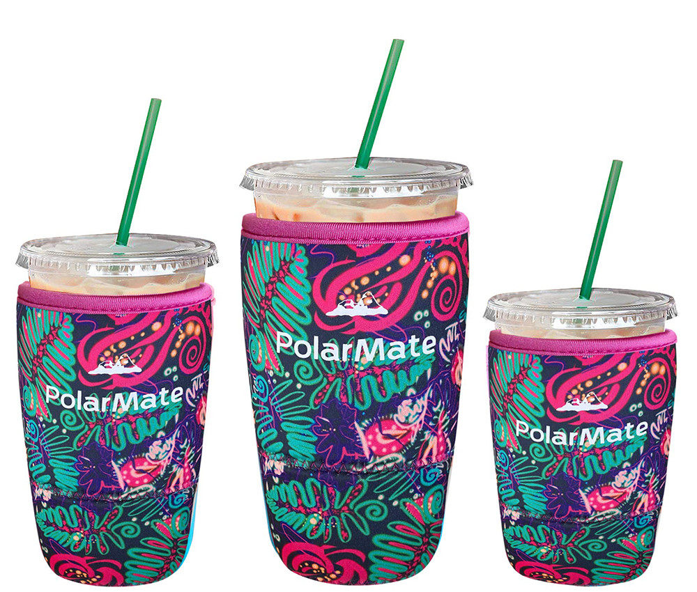 Reusable Neoprene Iced Coffee Cup Insulator Sleeve