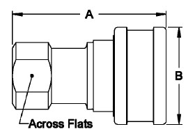 1'' Pneumatic Brass Quick Coupler , Brass Quick Release Coupling