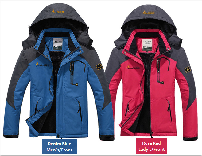 Lightweight Hooded Anorak Jacket Outdoor Snowboard Windbreaker Embroidered