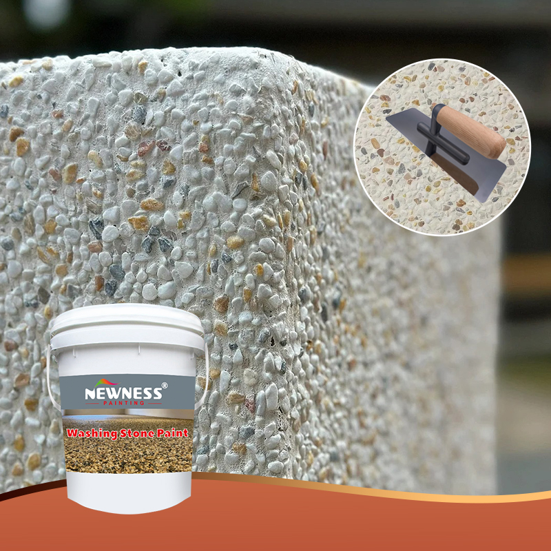 Building Coating Good Dirt-resistance Exterior Wall Imitation Stone Paint for Washing