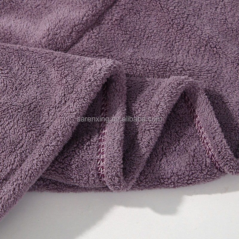 Home Hotel Spa Microfiber Shower Cap for Dry Hair Towel Promotion