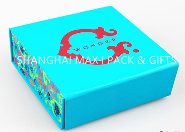 Waterproof Rigid Foldable Gift Boxes Rectangle Jewelry Packing Anniversary