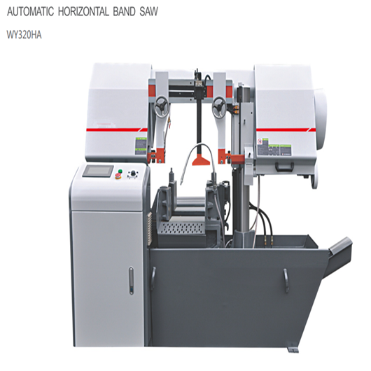 Energy Saving Automatic Bandsaw Machine With Hydraulic Feed Saw Frame