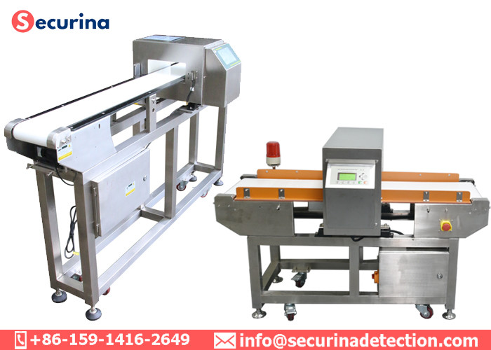 High Sensitivity Conveyor Needle Food Grade Metal Detectors LCD Screen With Button
