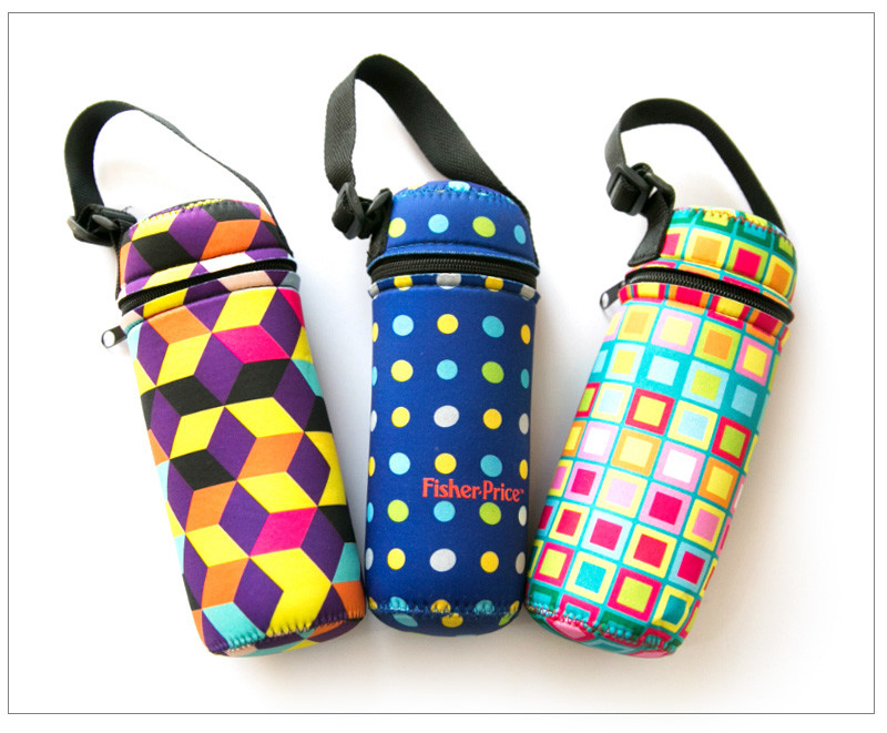 2 Packs Waterproof Foldable Neoprene Beer Bottle Sleeve