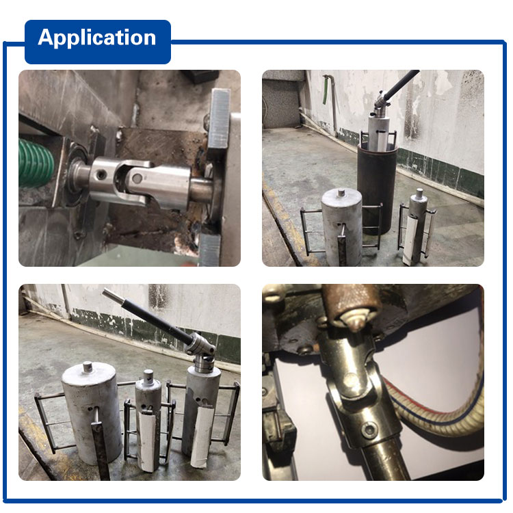 WSS Telescopic Small Universal Joint Shaft Coupling Flexible Silver Color