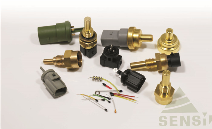 Epoxy Coated Head Thermal NTC Type Thermistor For Auto Intake Air System