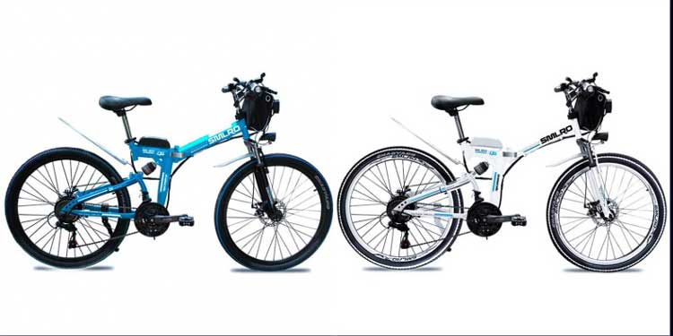 26 Inch High Speed Electric Bike , Folding E Bike 350W Lithium Battery