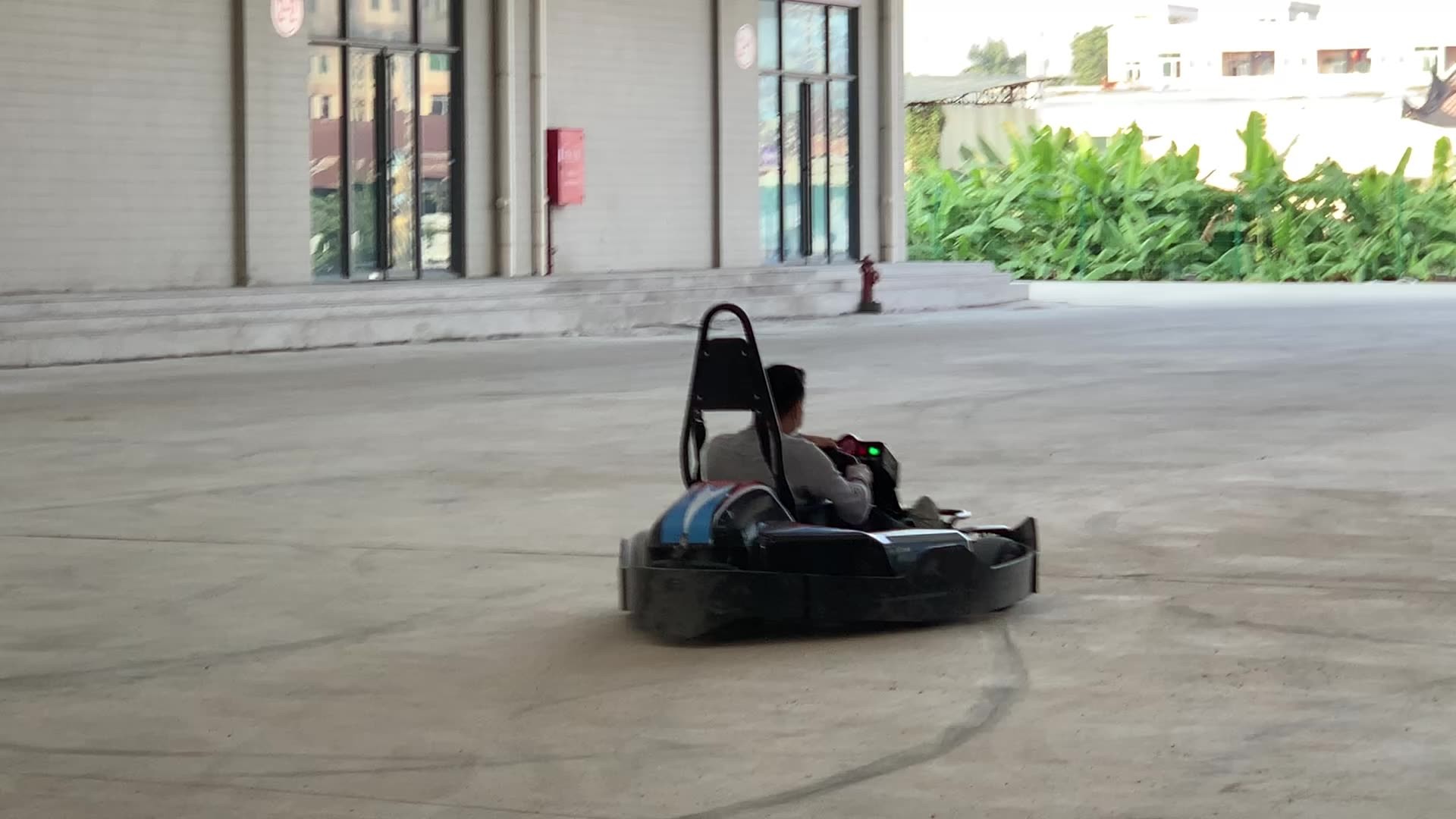Single Motor Indoor Junior Go Kart 500km/H App Adjustment Control