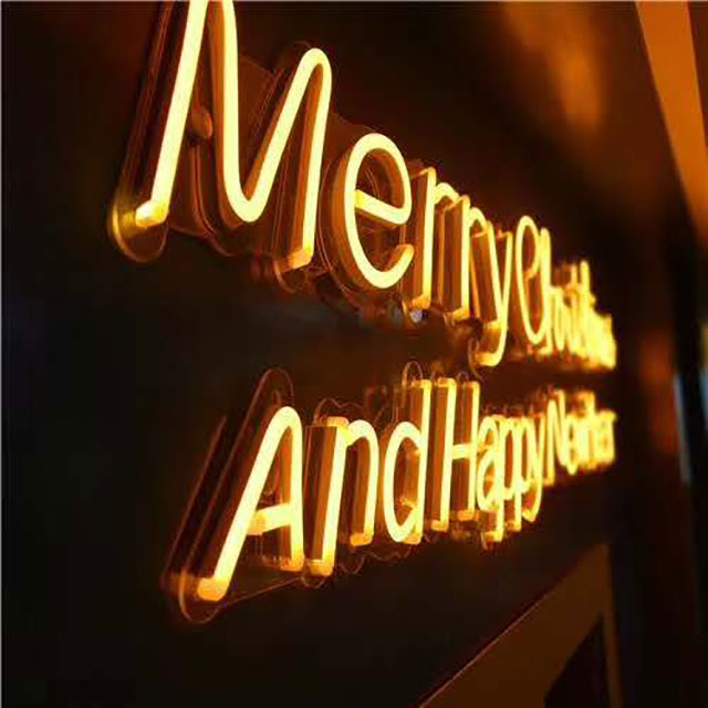 round burger decoration neon sign