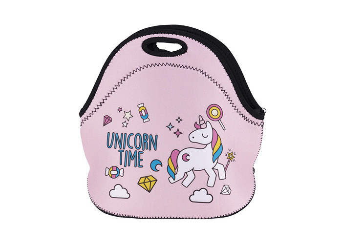 Personalized Large Insulated Lunch Bag , Thermal Lunch Tote Bags Neoprene Durable