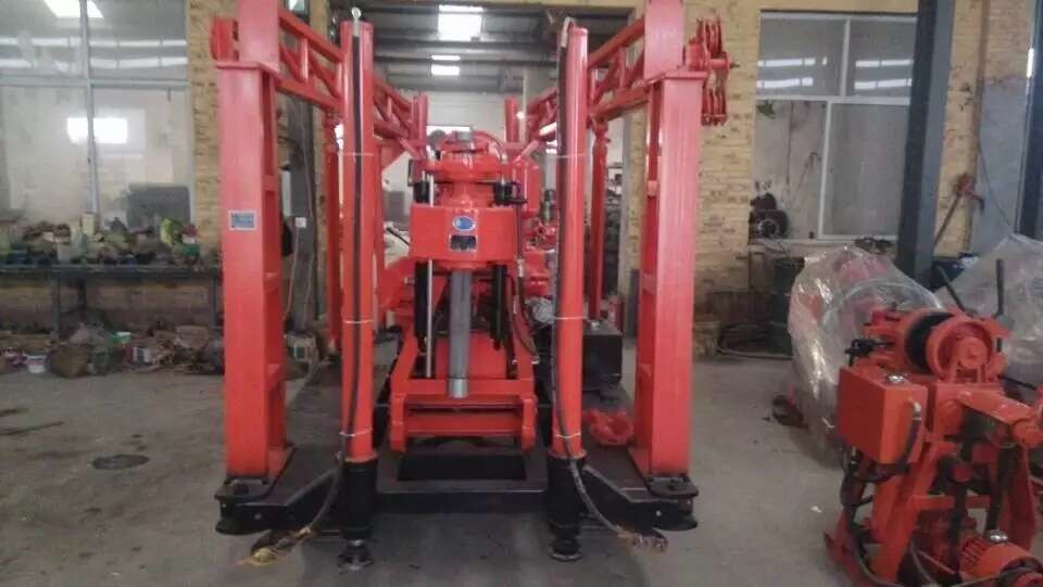 Core geological exploration drilling rig