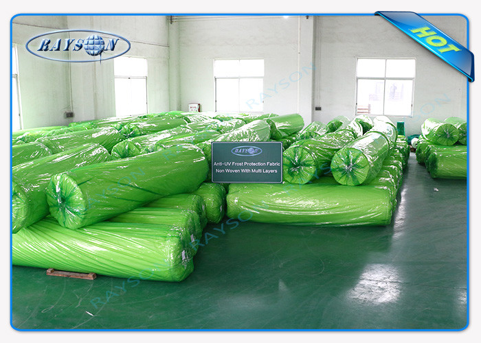 Anti - UV PP Non Woven Fabric For Agriculture / Non Woven Landscape Fabric