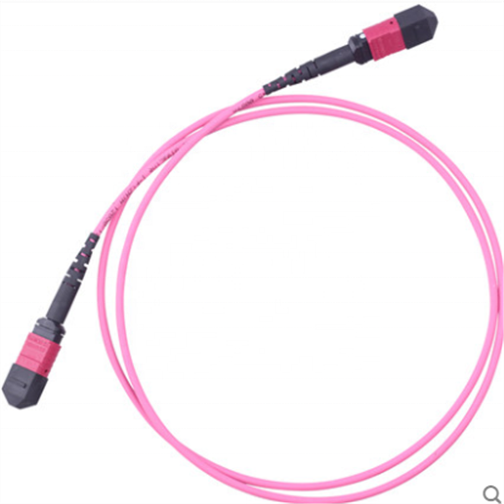Fiber optic MPO/MTP 12/24 core cable OM3 MPO trunk cable MPO connector