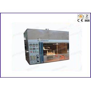 UL94 Vertical / Horizontal Flammability Tester , 45 Degree Flammability Tester
