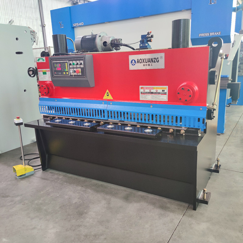 MD11 Hydraulic Guillotine Shearing Machine QC11K-6*1600 Sheet Metal Machine
