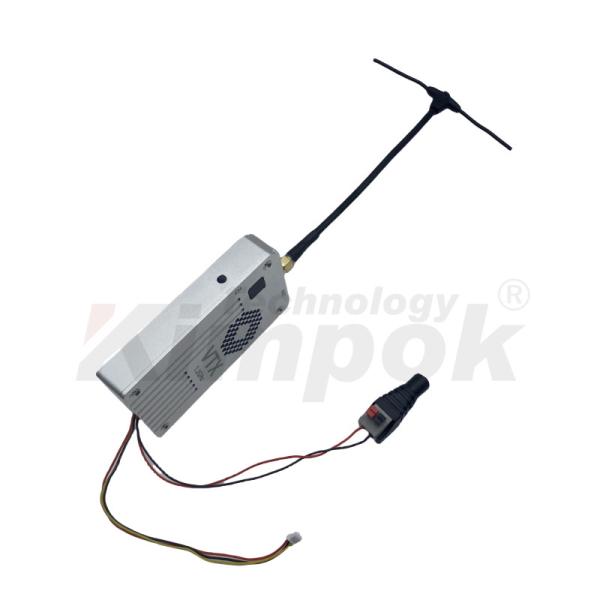 1.2G 5W Wireless Video Transmitter and Receiver 1.2Ghz VTX VRX 1080-1360M FPV Video Long Range Transmission