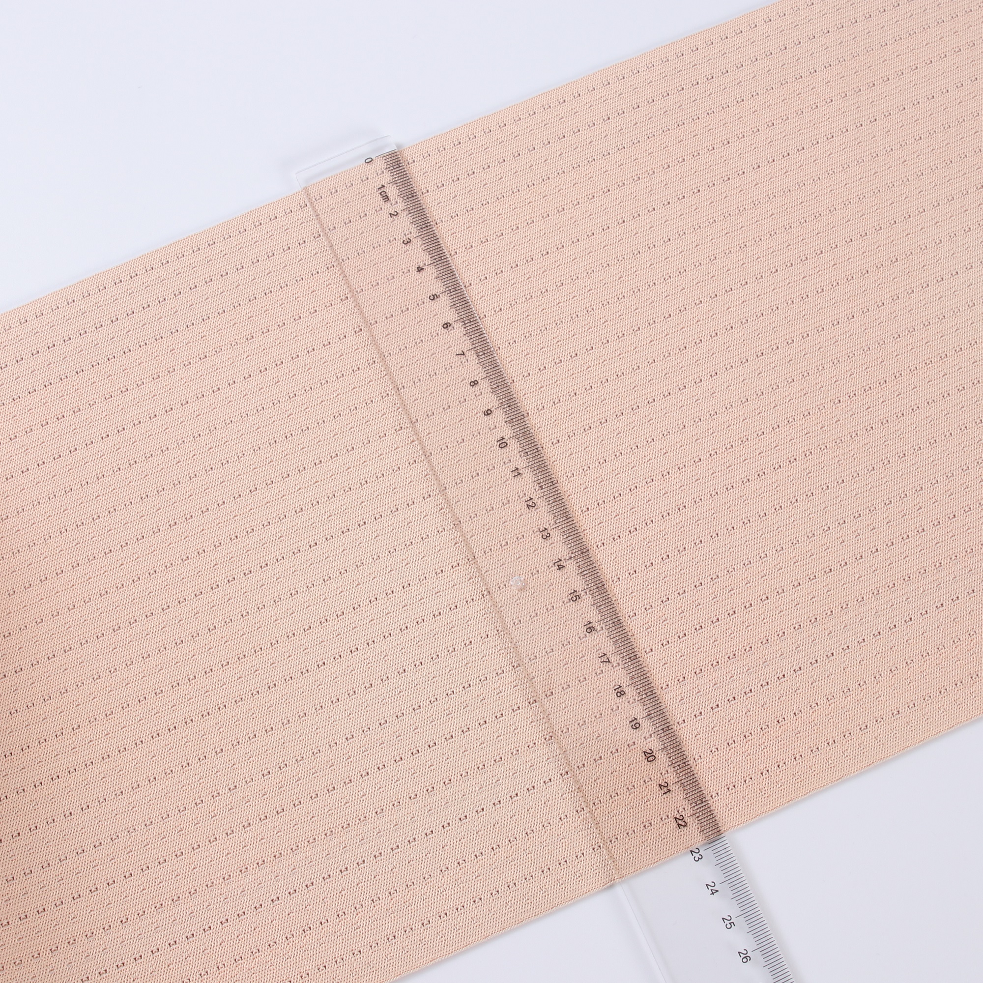 Factory wholesale medical elastic polyester rubber webbing band tape for sewing waist support belt