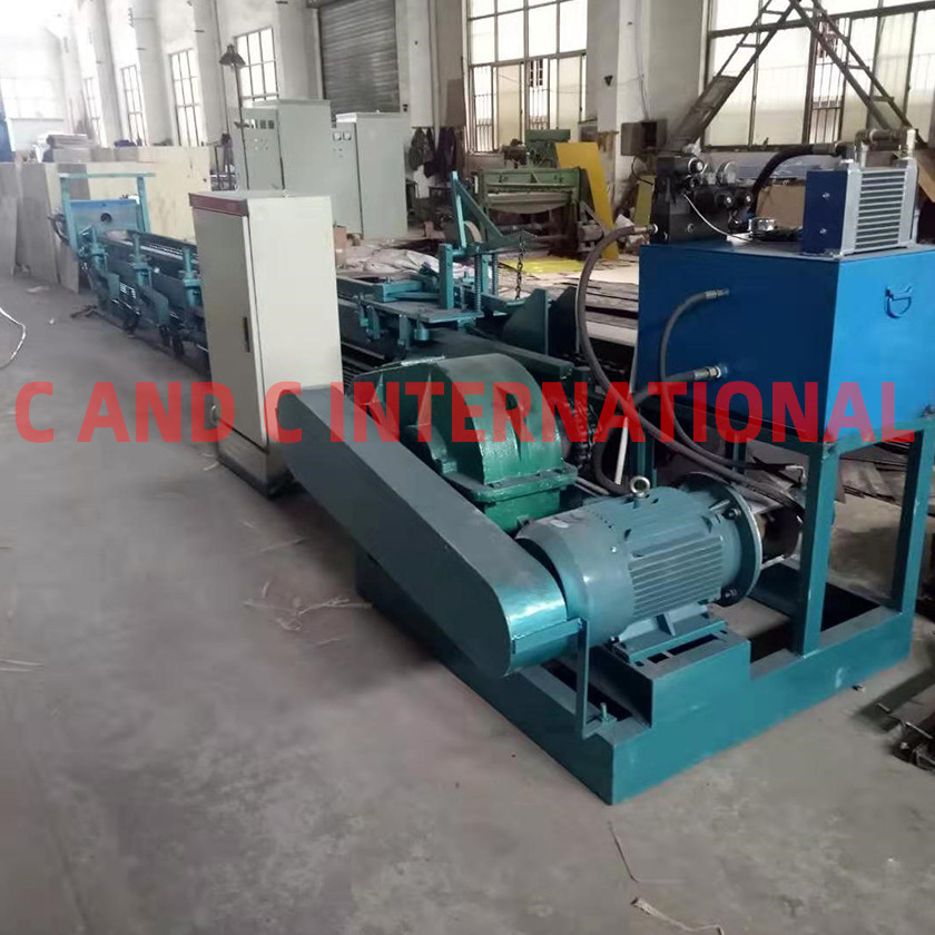 Touch Control 500KG/H 2500kgs 80KW Brass Rod Peeling Machine