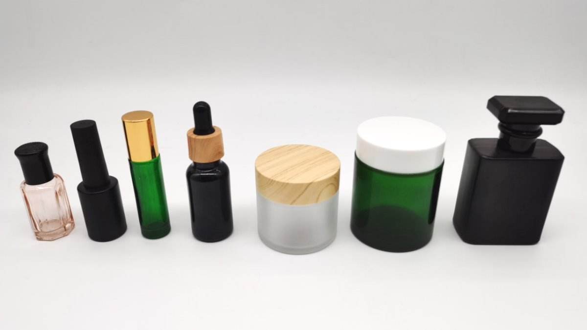 100ml Glass Cosmetic Containers Design Airbag Glass Perfume Spray Bottle
