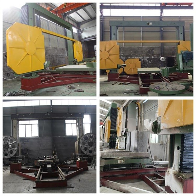 Wire Saw Machine For Stone Squaring