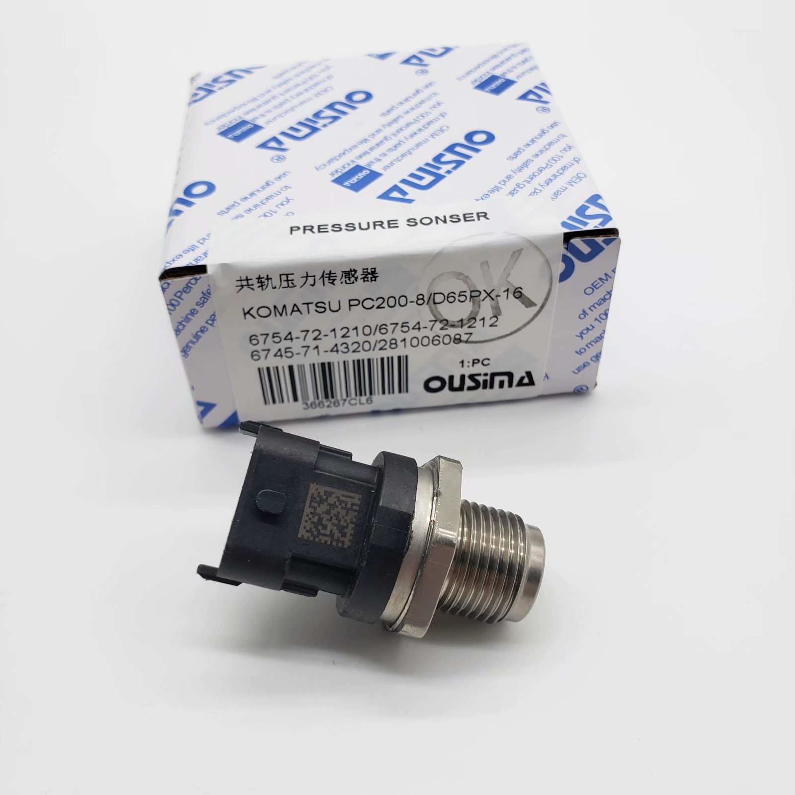 Komatsu Excavator Sensor 6754-72-1210 6754-72-1212 6745-71-4320 281006087