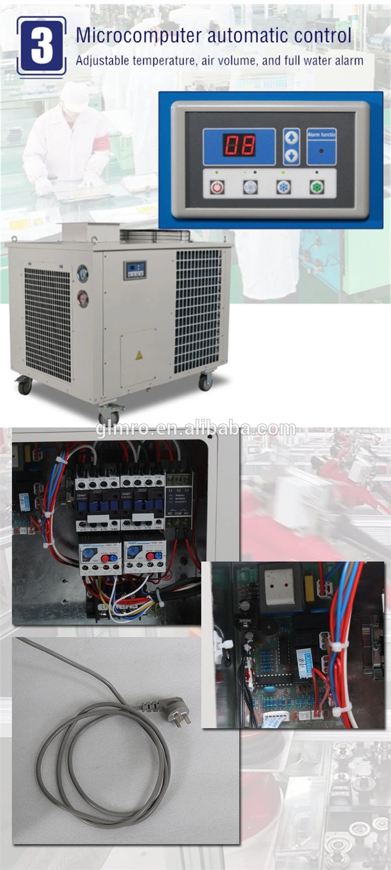 15000W 51100BTU Portable Tent Air Conditioner Cooler