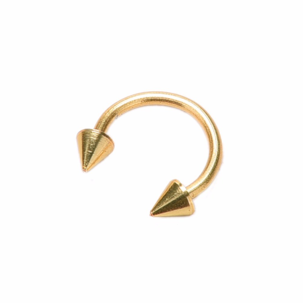 Steel Circular Barbell Nostril Nose Ring Piercing Ball Horseshoe Rings Horseshoe Earring Cartilage Earring Sexy