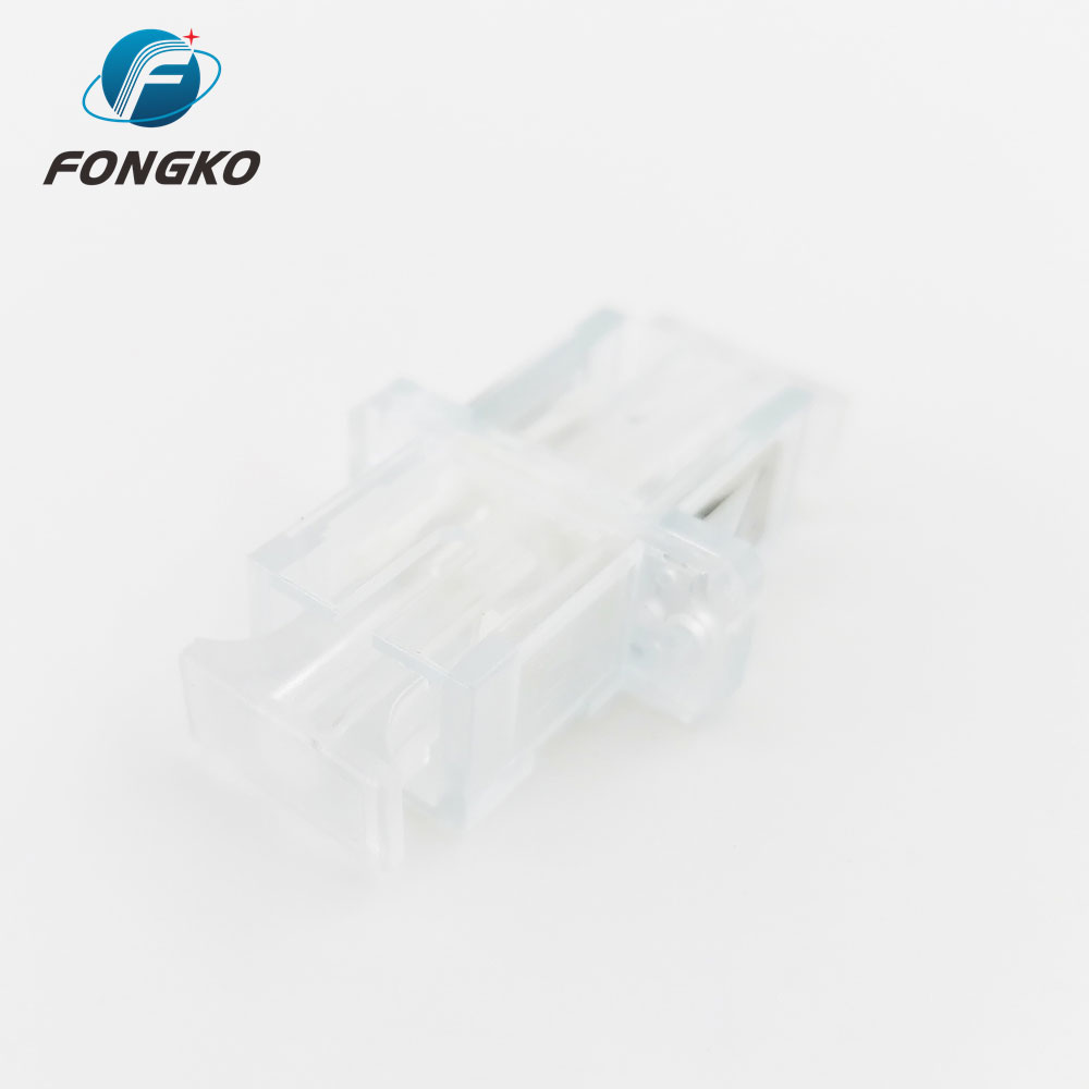 Transparent Shell SC UPC Adapter PC SM SC Simplex Adapter