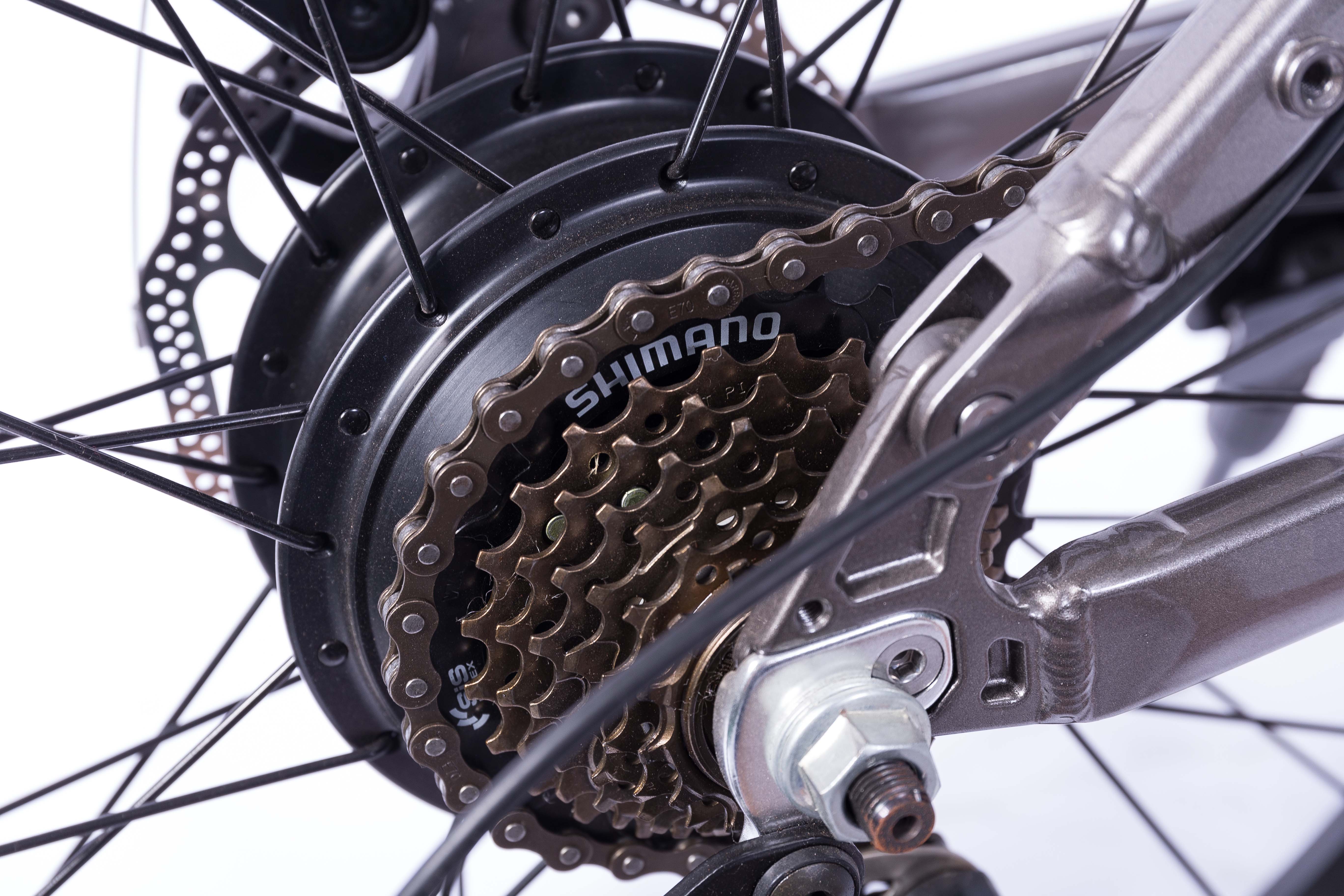 Shimano Mini 14 Inch Electric Bike , 36V 250W Folding Electric Bicycle