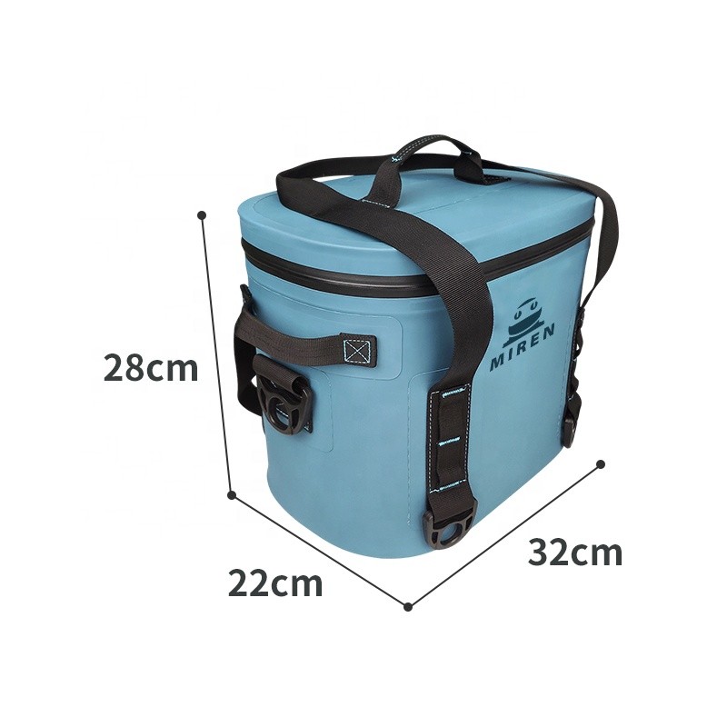 8L Square Insulated Leak Proof Cooler Bag Spill Proof Durable