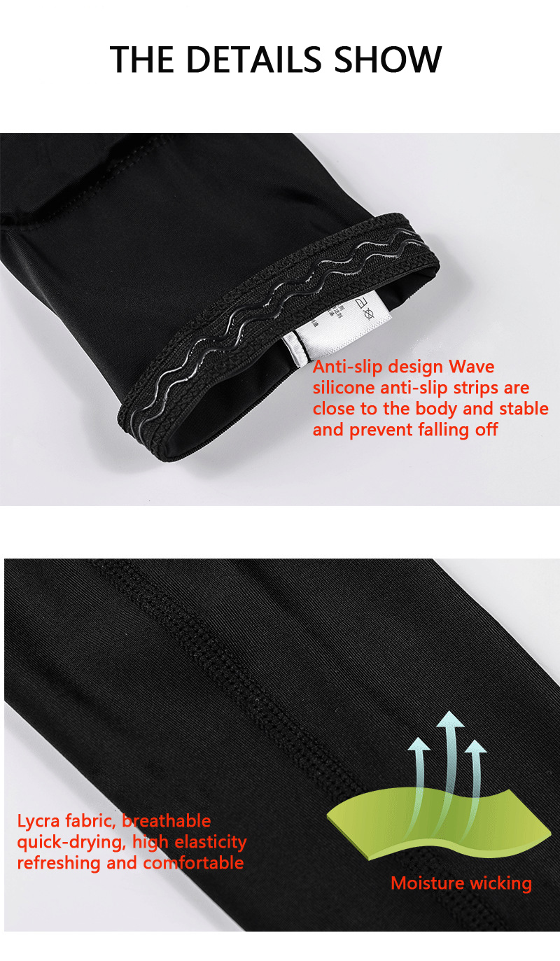 High Elastic Protection Compression Leg Brace Anti Collision Honeycomb Leg Sleeve