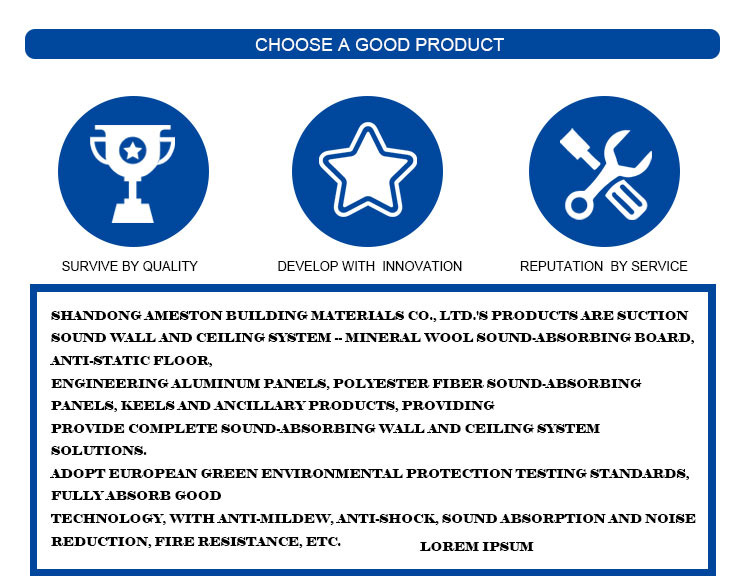 Waterproof Mineral Fiber Ceiling Board USG BORAL Fireproof OEM