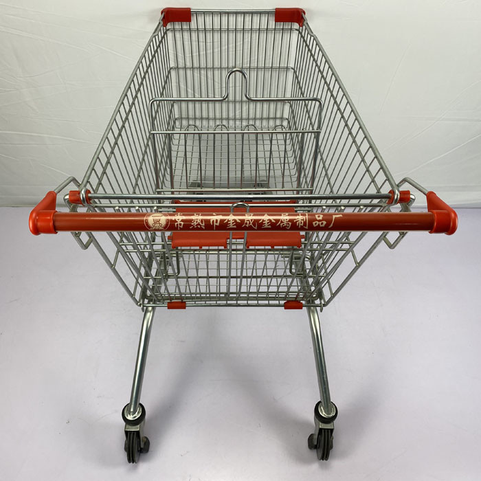 180L Q195 Steel Supermarket Shopping Trolley CE Certificate