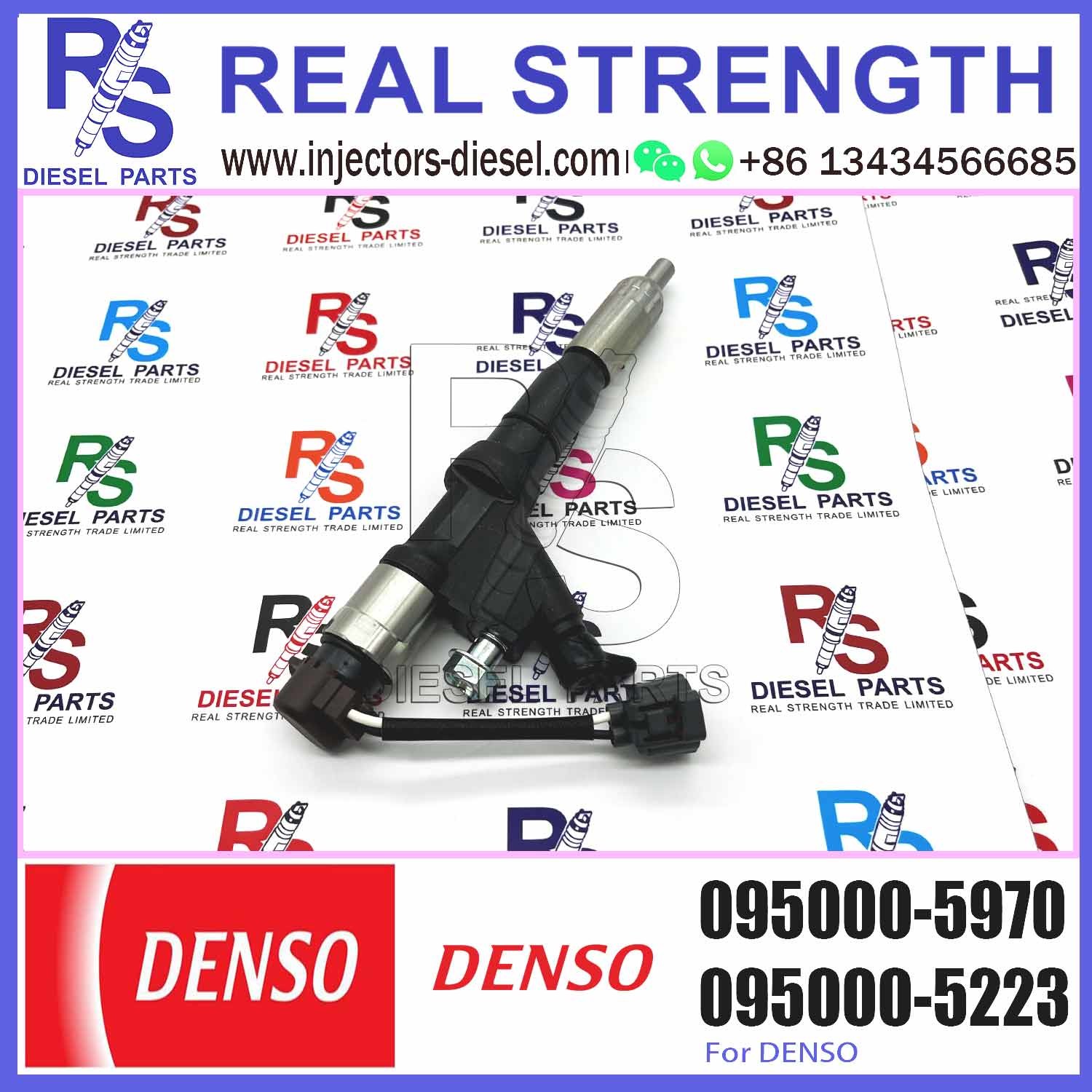 High quality diesel fuel injection Common Rail Injector 23670-E0360 23670 E0360 095000-5970 095000 5970