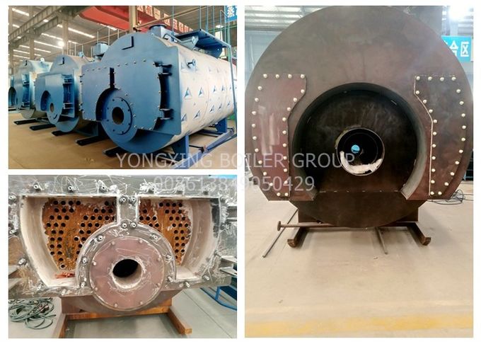 Large Industrial Gas Fired Boilers , Automatic Running Fire Tube Steam Boiler