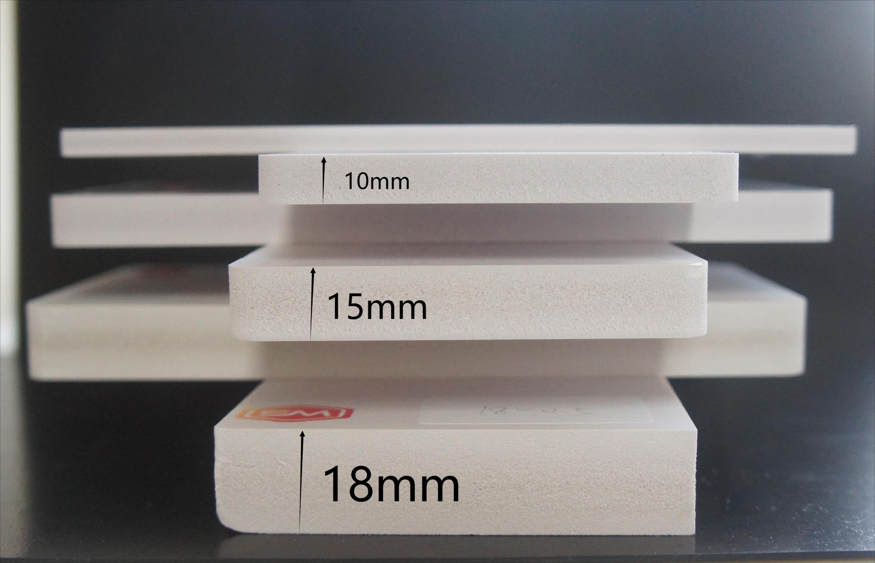 White 1220*2440mm 10mm Pvc Foam Board With Excellent Insulation And Weather Resistance