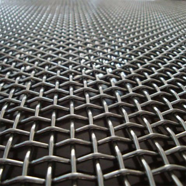 High Strength Spring Steel Mesh Screen With Excellent Abrasion Resistance