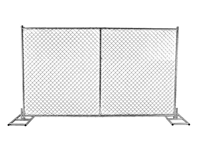 6ft X 12ft Temporary Fence Panel Hot Galvanized Chain Link Construction