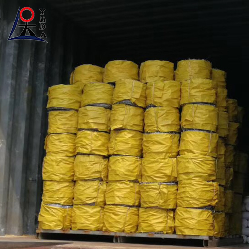 3 Strand Security Barbed Wire Single 14 Gauge Galvanized Fence Rolls Barbed Wire