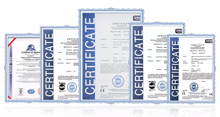REACH Copper Self Supporting Cat6 Optical Patch Cord For Belden