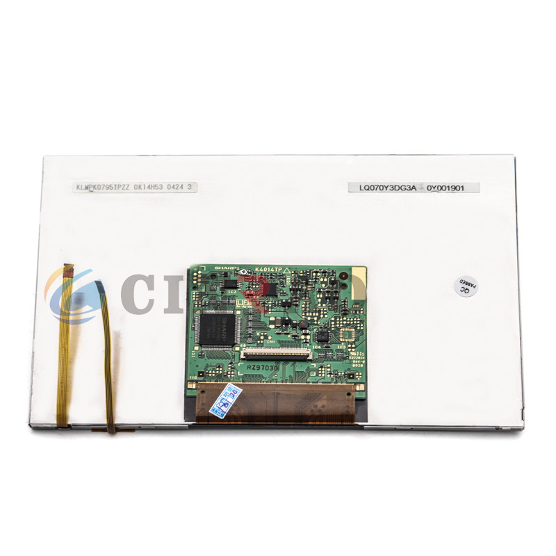 7.0 Inch Sharp LQ070Y3DG3A Automotive LCD Display Screen For Car Auto Parts Replacement